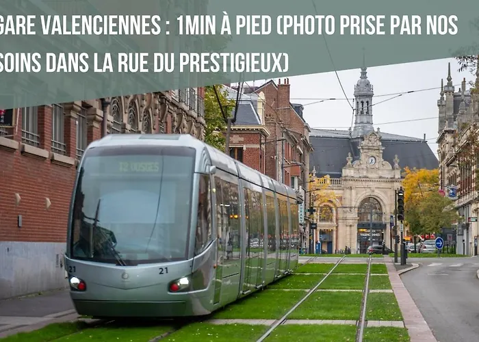 Le Prestigieux - Proximité Immédiate Gare I Tramway I Netflix I Idéal étudiant, Salarié - élégant&confort Appartement *
